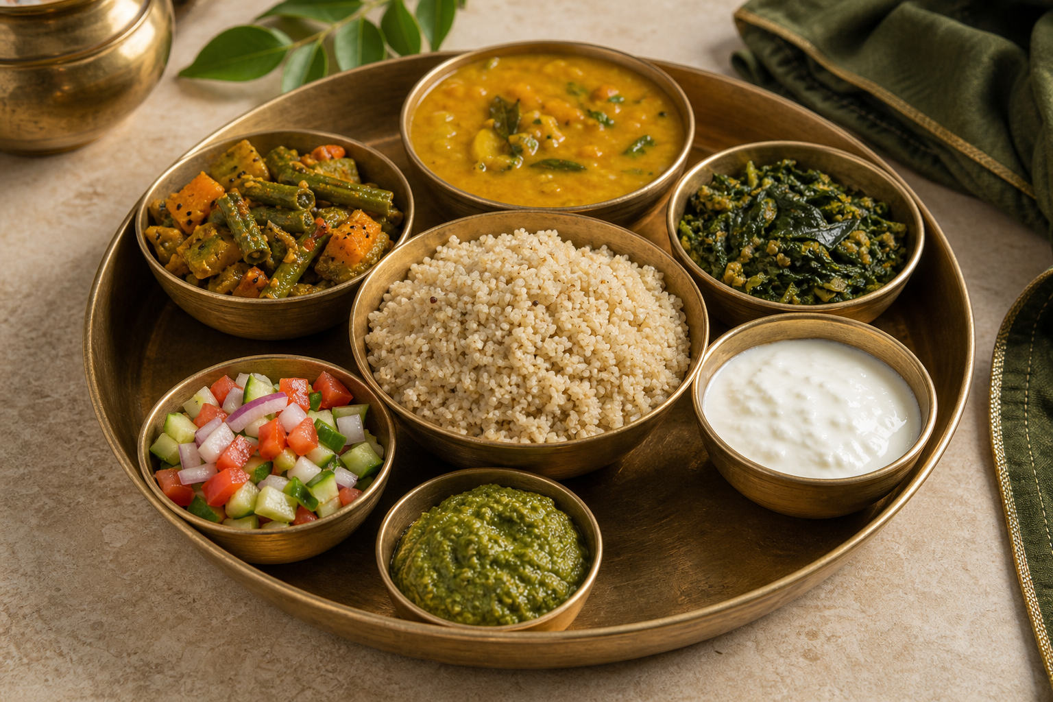 Balanced Telugu wellness meal plan